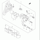 DL650,A V-STROM Rear caliper (dl650k7)