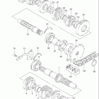 GS500F Трансмиссия
