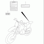 RM125 Наклейки