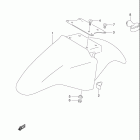 GS500F Переднее крыло