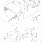 GS500F Задний фонарь