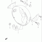 GS500F Headlamp housing (without cowling)