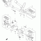 DL650,A V-STROM Подножки