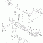 GS500F Механизм  переключения передач