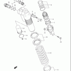 RM125 Задний амортизатор