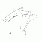 DL650,A V-STROM Обтекатель рамы