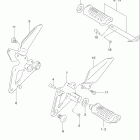 GS500F Подножки