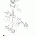 DR650SE Коленвал