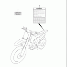 RM Z450 Наклейки