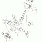 VL1500 Boulevard C90,T Коленвал
