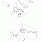 VL800,C,T Boulevard C50 Handle lever (model k7)