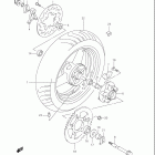 GSX600F KATANA Заднее колесо