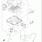 SV650,S,A Air cleaner (model k7)
