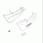 VS1400GLP Boulevard S83 Frame cover (model k5 / k6 / k7)