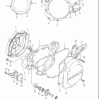 RM125 Crankcase cover-water pump