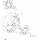 GSX-R600 Переднее колесо