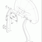 VL1500 Boulevard C90,T Backrest