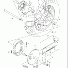 VL800,C,T Boulevard C50 Rear wheel (vl800k6 / tk6 / k7 / tk7)