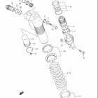 RM125 Rear shock absorber (model k5)