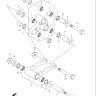 RM125 Rear cushion lever (model k4 / k5 / k6)