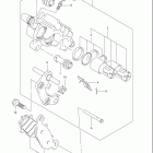 VL800,C,T Boulevard C50 Передний суппорт тормозной