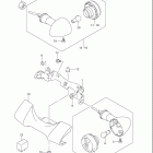 VL800,C,T Boulevard C50 Turnsignal front & rear lamp (model k6)