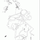 SV1000S Fuel delivery pipe