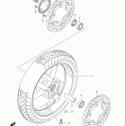 SV650,S,A Front wheel (sv650ak7 / sak7)