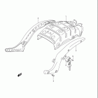 VZ800 Boulevard M50 Frame brace