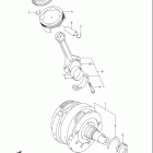 VZR1800 Boulevard M109R Коленвал