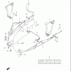 GSX-R600 Нижний обтекатель
