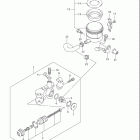 GSX-R600 Главный тормозной цилиндр,передний