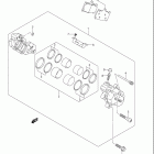 SV1000S Передний суппорт тормозной