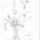 VS800 Boulevard S50 Карбюратор (задний)
