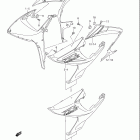 GSX-R750 Side cowling (model k6)