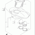 VL1500 Boulevard C90,T Воздухозаборник
