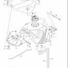 GSX-R750 Топливный бак (модель K6)