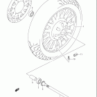VL800,C,T Boulevard C50 Front wheel (vl800ck6 / ck7)