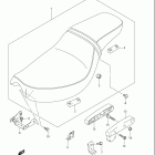 VS800 Boulevard S50 Сидение