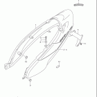 GSX600F KATANA Frame cover (model k5)