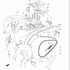 VL1500 Boulevard C90,T Side cover (model k5)