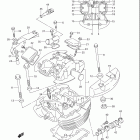 VL800,C,T Boulevard C50 Передняя головка цилиндров