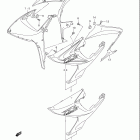 GSX-R600 Side cowling (model k6)