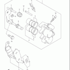 SV650,S,A Front caliper (sv650ak7 / sak7)