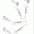 SV1000S Распред вал / клапана