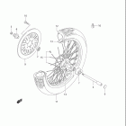 VS1400GLP Boulevard S83 Переднее колесо