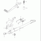 GSX-R750 Подножка