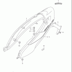 GSX600F KATANA Frame cover (model k4)