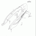 GSX600F KATANA Frame cover (model k6)