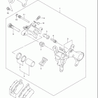 RM Z450 Задний суппорт